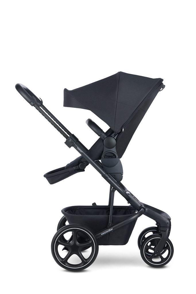 EASYWALKER Kočík kombinovaný Harvey⁵ Midnight Black XXL RWS – Obrázok 8