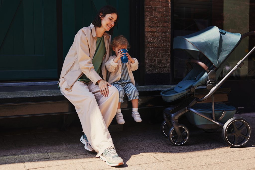 EASYWALKER Kočík kombinovaný Harvey⁵ Premium 2v1 Jade Green LITE RWS + CYBEX Aton B2 i-Size – Obrázok 11