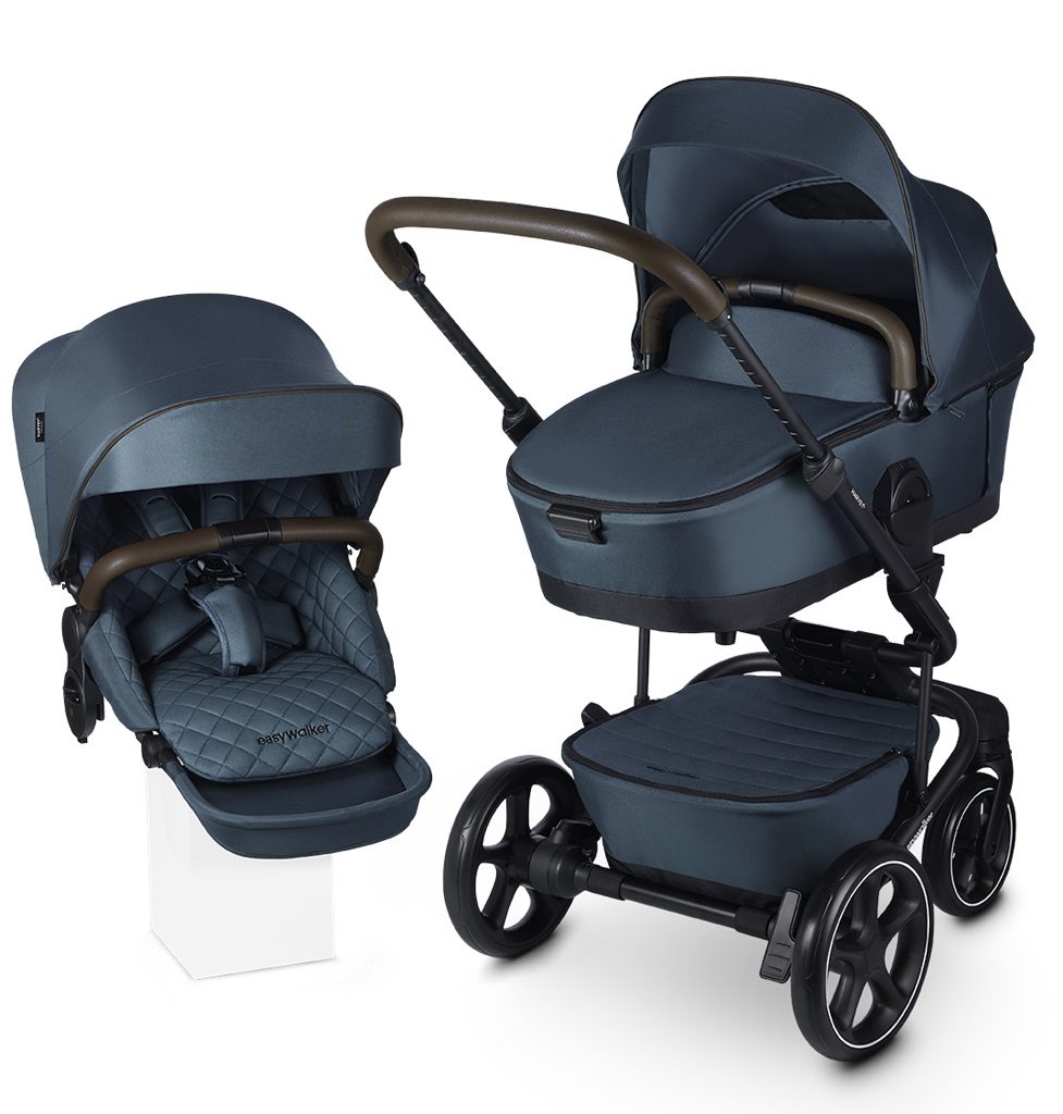 EASYWALKER Kočík kombinovaný Harvey⁵ Premium 2v1 Jade Green LITE RWS + CYBEX Aton B2 i-Size – Obrázok 3