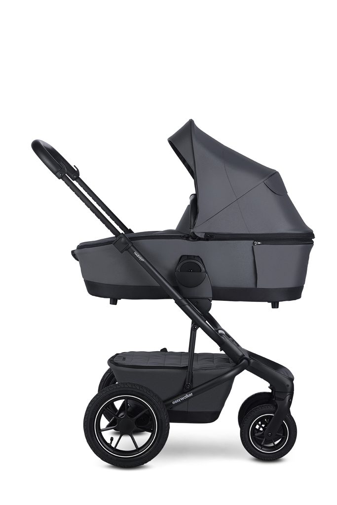 EASYWALKER Kočík kombinovaný Harvey⁵ Premium 2v1 Mineral Grey LITE AIR – Obrázok 4