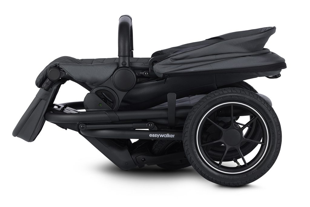 EASYWALKER Kočík kombinovaný Harvey⁵ Premium 2v1 Mineral Grey LITE AIR + CYBEX Aton B2 i-Size – Obrázok 15