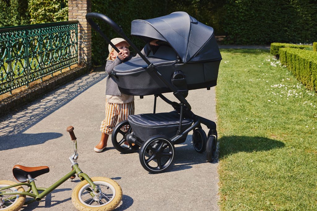 EASYWALKER Kočík kombinovaný Harvey⁵ Premium 2v1 Mineral Grey LITE AIR + CYBEX Aton B2 i-Size – Obrázok 16