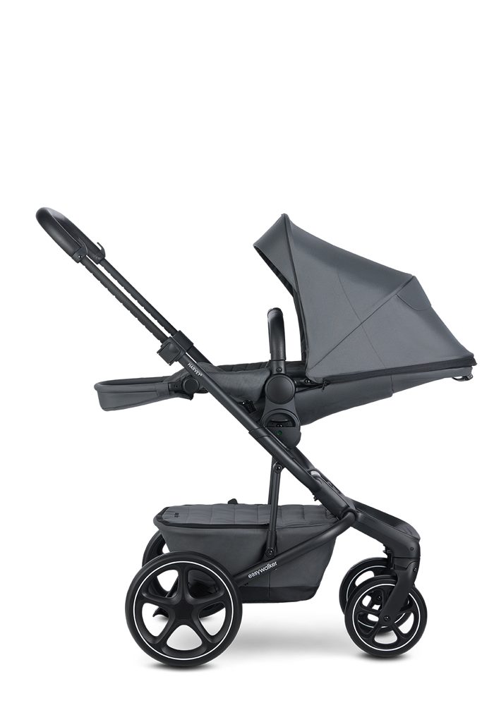 EASYWALKER Kočík kombinovaný Harvey⁵ Premium 2v1 Mineral Grey LITE RWS + CYBEX Aton B2 i-Size – Obrázok 20