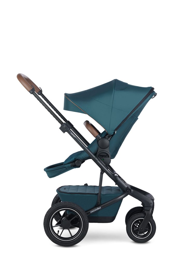 EASYWALKER Kočík kombinovaný Harvey⁵ Premium Jade Green XXL AIR – Obrázok 11