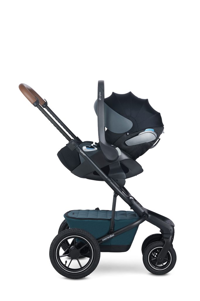 EASYWALKER Kočík kombinovaný Harvey⁵ Premium Jade Green XXL AIR + CYBEX Aton B2 i-Size – Obrázok 28