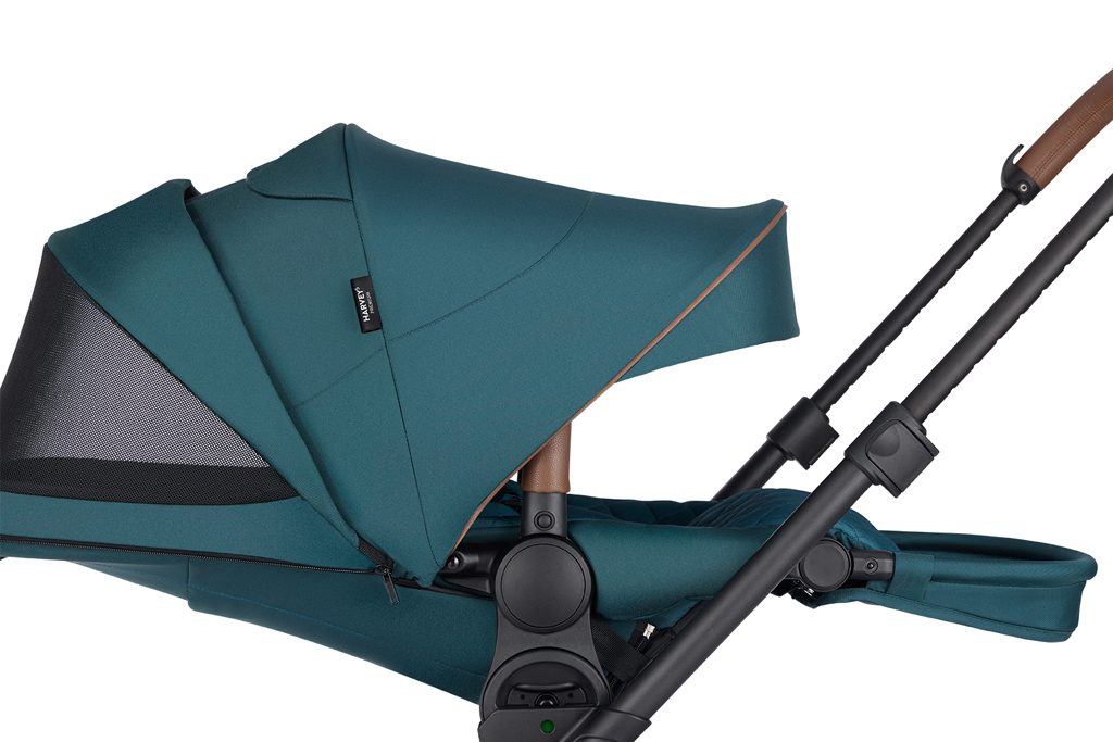 EASYWALKER Kočík kombinovaný Harvey⁵ Premium Jade Green XXL RWS – Obrázok 24