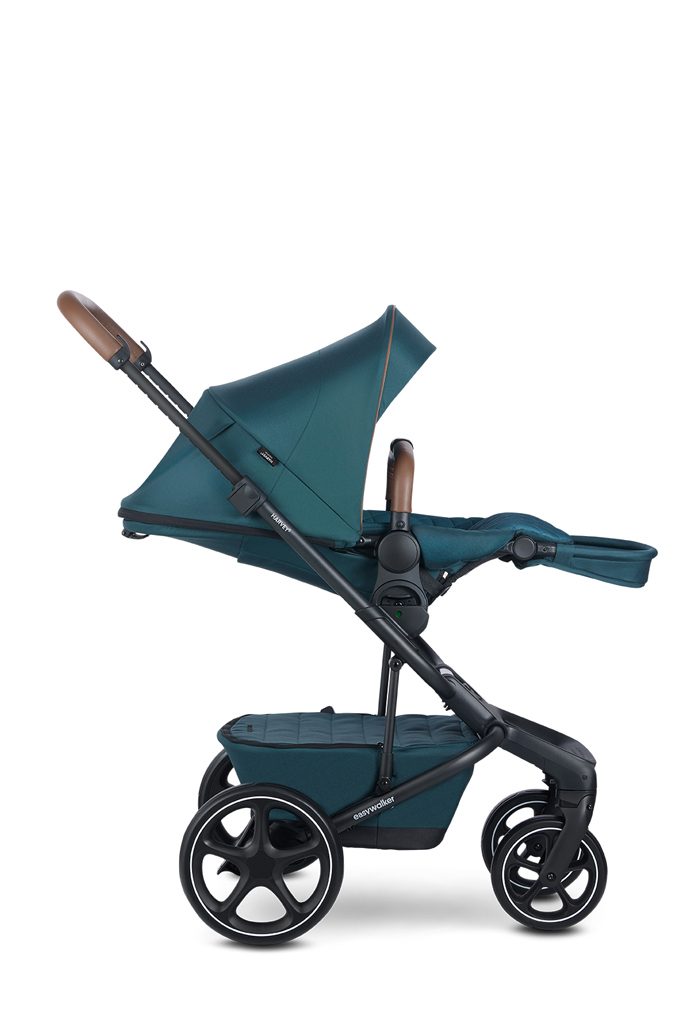 EASYWALKER Kočík kombinovaný Harvey⁵ Premium Jade Green XXL RWS + CYBEX Aton B2 i-Size – Obrázok 11