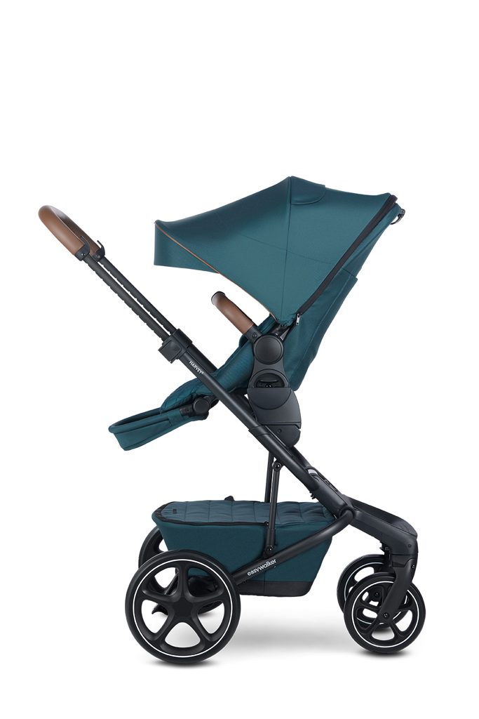 EASYWALKER Kočík kombinovaný Harvey⁵ Premium Jade Green XXL RWS + CYBEX Aton B2 i-Size – Obrázok 16