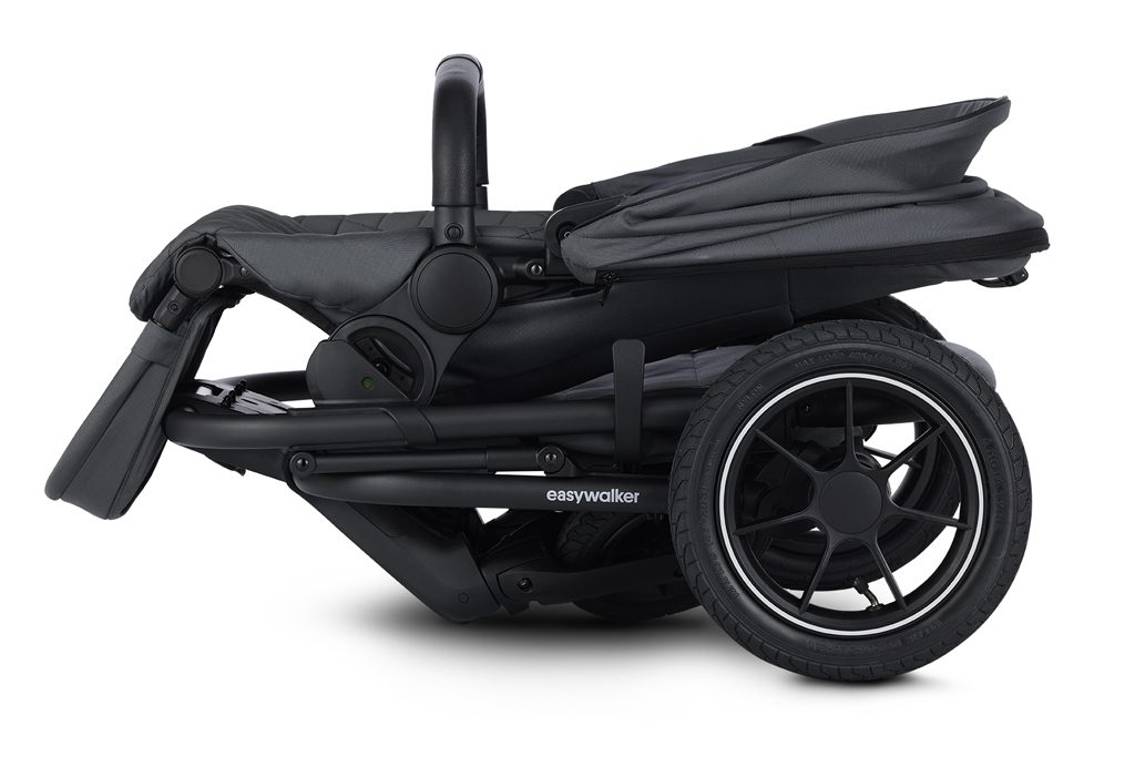 EASYWALKER Kočík kombinovaný Harvey⁵ Premium Mineral Grey XXL AIR + CYBEX Aton B2 i-Size – Obrázok 15