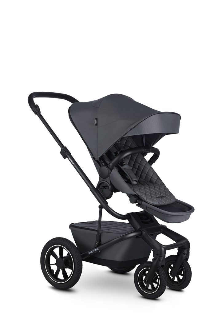 EASYWALKER Kočík kombinovaný Harvey⁵ Premium Mineral Grey XXL AIR + CYBEX Aton B2 i-Size – Obrázok 6