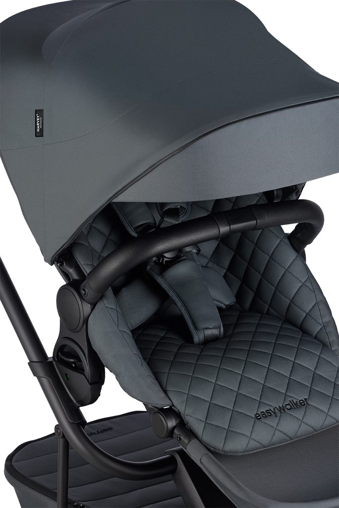 EASYWALKER Kočík kombinovaný Harvey⁵ Premium Mineral Grey XXL RWS – Obrázok 24