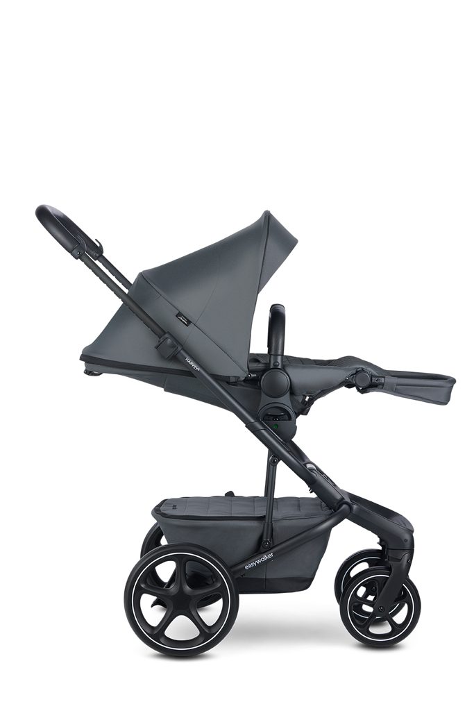 EASYWALKER Kočík kombinovaný Harvey⁵ Premium Mineral Grey XXL RWS – Obrázok 10