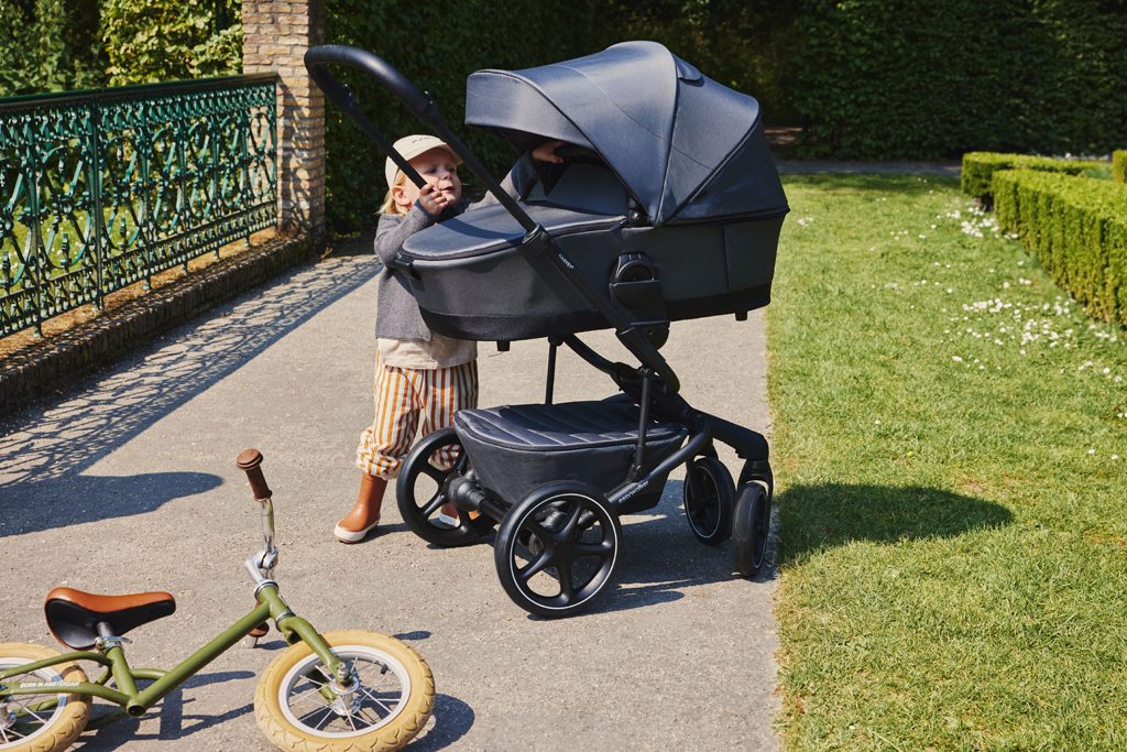 EASYWALKER Kočík kombinovaný Harvey⁵ Premium Mineral Grey XXL RWS + CYBEX Aton B2 i-Size – Obrázok 42