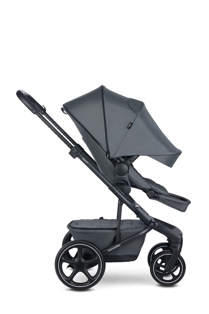 EASYWALKER Kočík kombinovaný Harvey⁵ Premium Mineral Grey XXL RWS + CYBEX Aton B2 i-Size – Obrázok 9