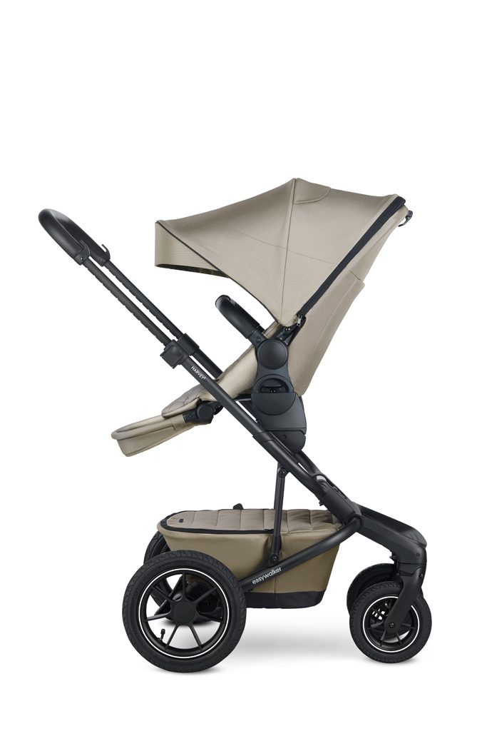 EASYWALKER Kočík kombinovaný Harvey⁵ Premium Pearl Taupe XXL AIR + CYBEX Aton B2 i-Size – Obrázok 12