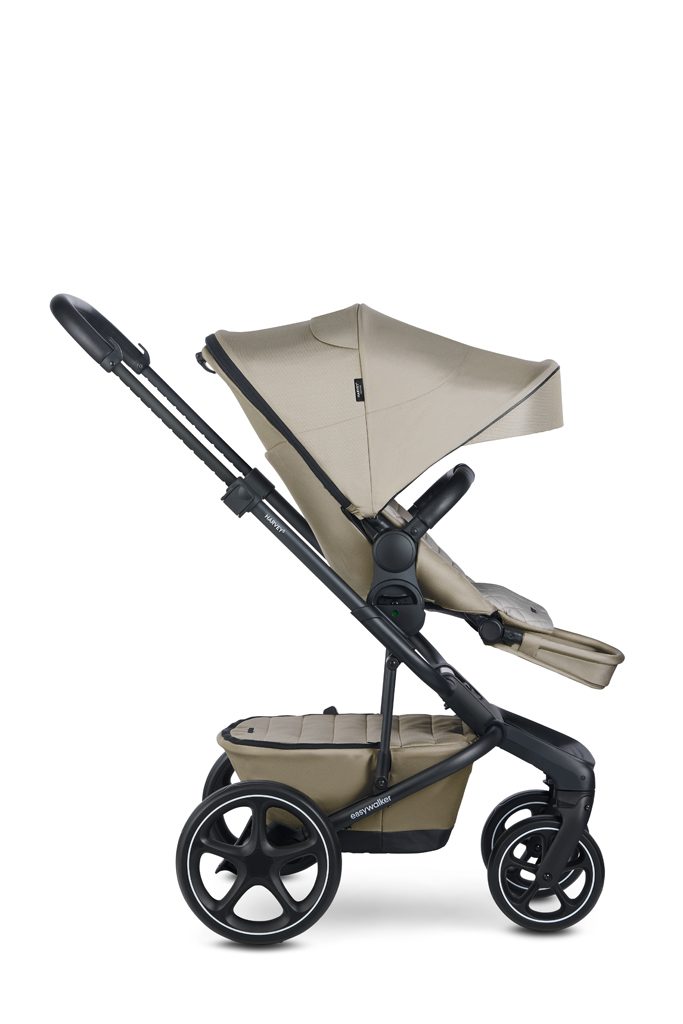 EASYWALKER Kočík kombinovaný Harvey⁵ Premium Pearl Taupe XXL RWS + CYBEX Aton B2 i-Size – Obrázok 14