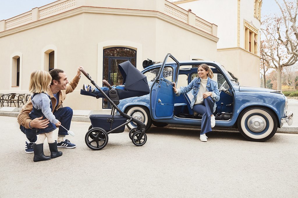 EASYWALKER Kočík kombinovaný Jimmey 2v1 Indigo Blue LITE AIR – Obrázok 25