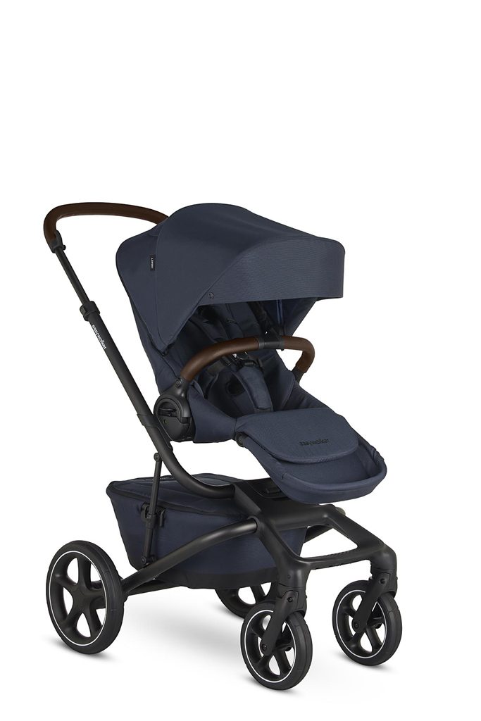 EASYWALKER Kočík kombinovaný Jimmey 2v1 Indigo Blue LITE RWS + CYBEX Aton B2 i-Size + základňa – Obrázok 3