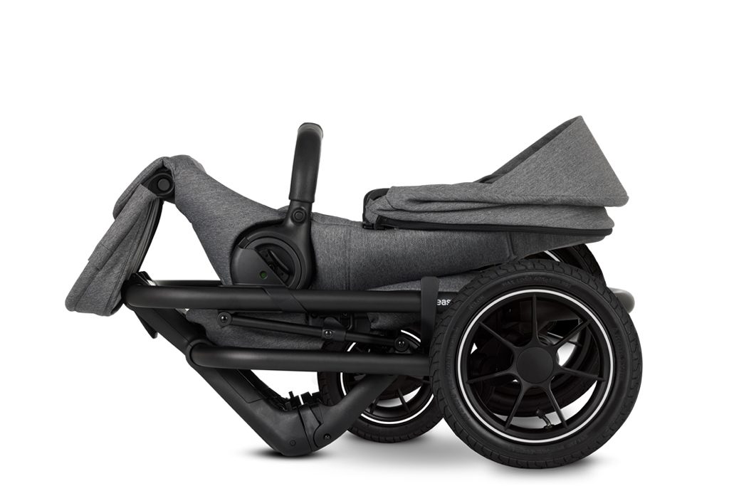 EASYWALKER Kočík kombinovaný Jimmey 2v1 Iris Grey LITE AIR + CYBEX Aton B2 i-Size + základňa – Obrázok 9