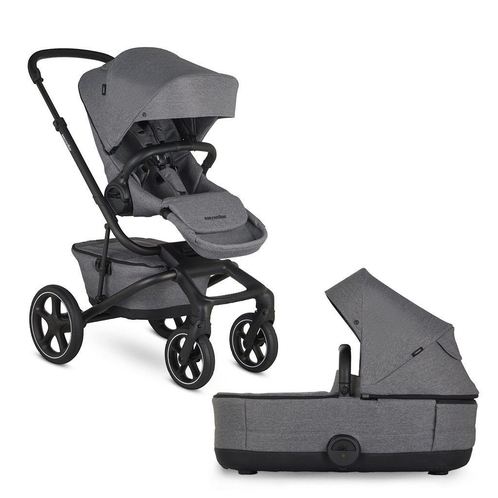 EASYWALKER Kočík kombinovaný Jimmey 2v1 Iris Grey LITE RWS – Obrázok 3
