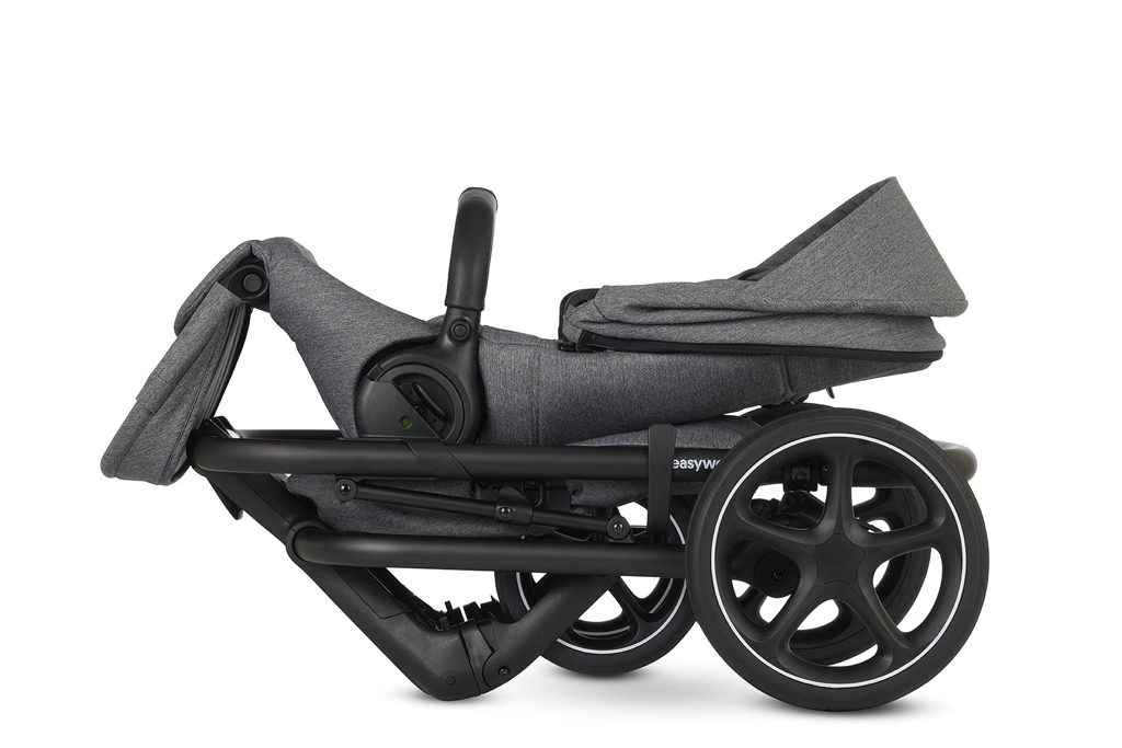 EASYWALKER Kočík kombinovaný Jimmey 2v1 Iris Grey LITE RWS + CYBEX Aton B2 i-Size + základňa – Obrázok 21