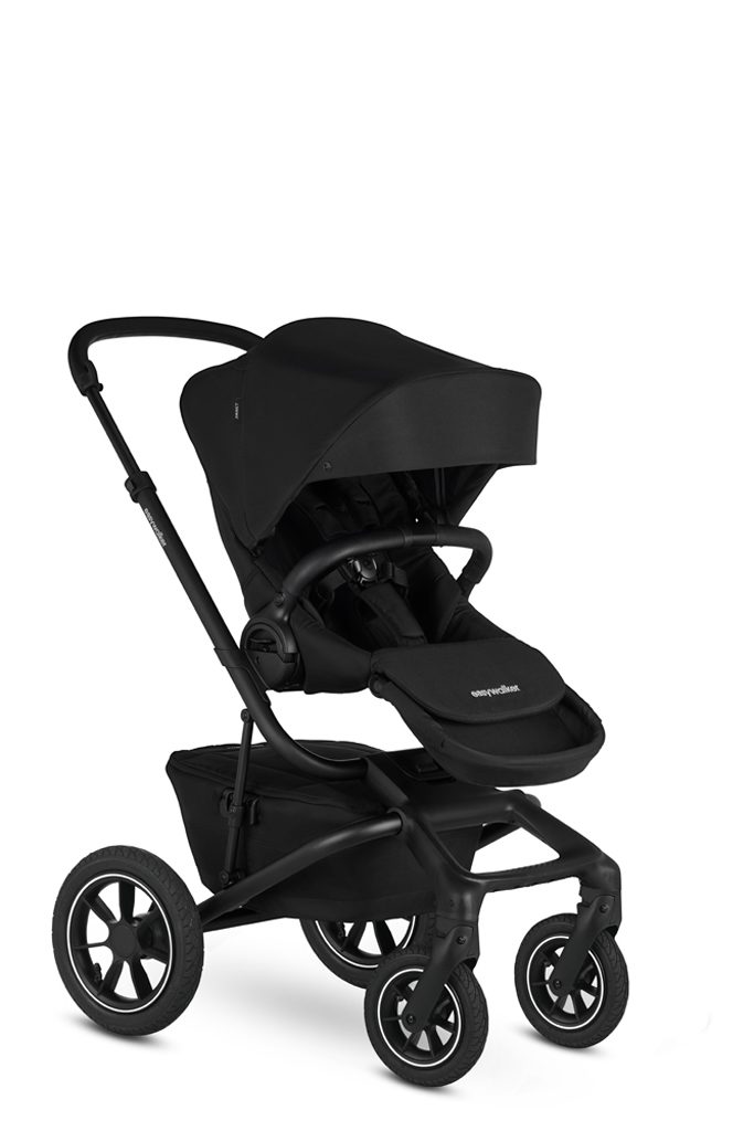 EASYWALKER Kočík kombinovaný Jimmey 2v1 Pepper Black LITE AIR – Obrázok 3