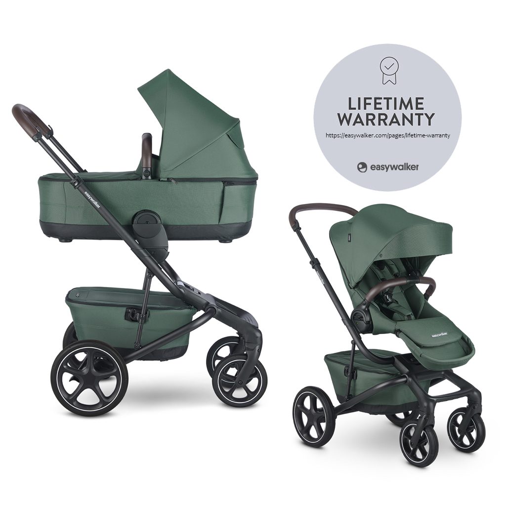 EASYWALKER Kočík kombinovaný Jimmey 2v1 Pine Green LITE RWS – Obrázok 2