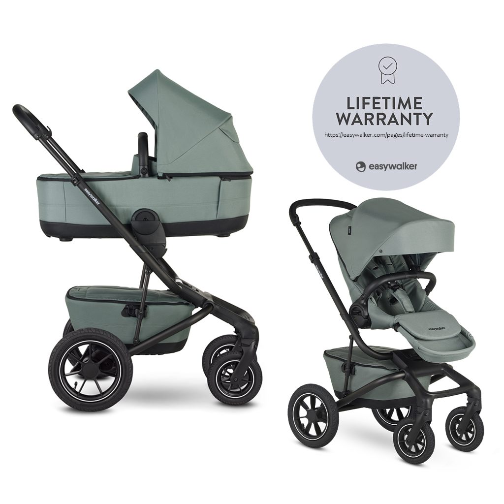 EASYWALKER Kočík kombinovaný Jimmey 2v1 Thyme Green LITE AIR – Obrázok 2