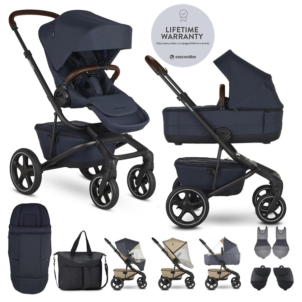 EASYWALKER Kočík kombinovaný Jimmey Indigo Blue XXL RWS
