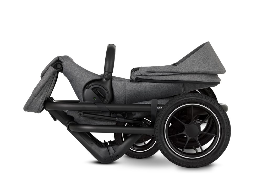EASYWALKER Kočík kombinovaný Jimmey Iris Grey XXL AIR + RWS + CYBEX Aton B2 i-Size + základňa – Obrázok 9