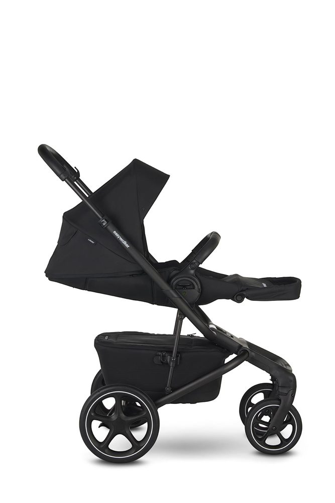 EASYWALKER Kočík kombinovaný Jimmey Pepper Black XXL RWS + CYBEX Aton B2 i-Size + základňa – Obrázok 24