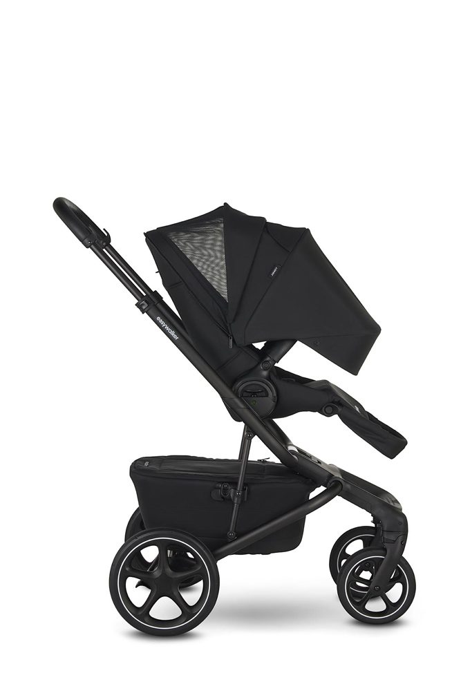EASYWALKER Kočík kombinovaný Jimmey Pepper Black XXL RWS + CYBEX Aton B2 i-Size + základňa – Obrázok 26