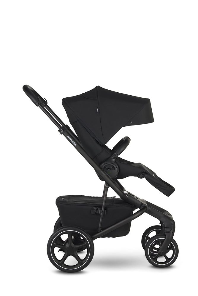EASYWALKER Kočík kombinovaný Jimmey Pepper Black XXL RWS + CYBEX Aton B2 i-Size + základňa – Obrázok 28