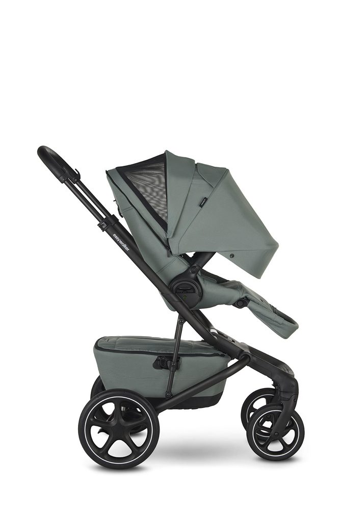 EASYWALKER Kočík kombinovaný Jimmey Thyme Green XXL RWS + CYBEX Aton B2 i-Size + základňa – Obrázok 20