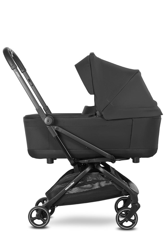 EASYWALKER Kočík kombinovaný Rockey S Pure Black – Obrázok 18