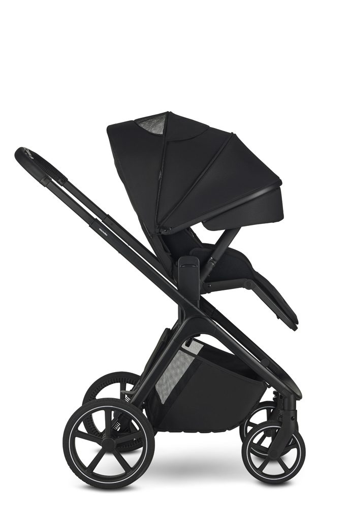 EASYWALKER Kočík kombinovaný Zoey Pure Black – Obrázok 17