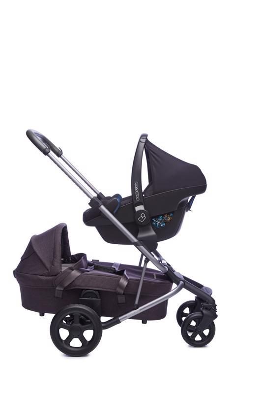 EASYWALKER Kočík športový Harvey Coal Black – Obrázok 12