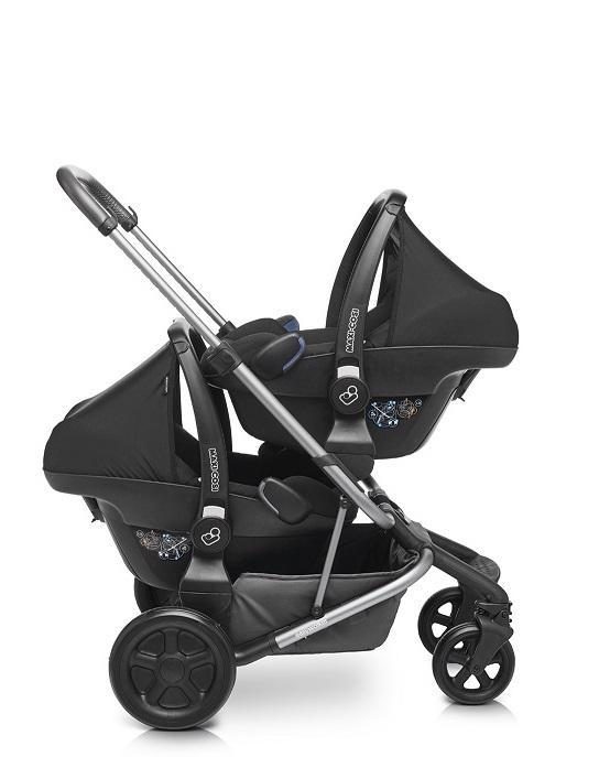 EASYWALKER Kočík športový Harvey Coal Black – Obrázok 15