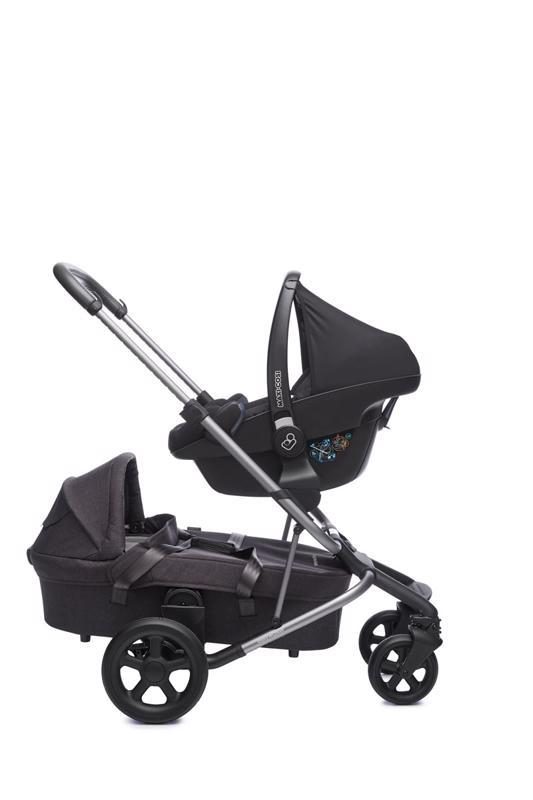 EASYWALKER Kočík športový Harvey Coal Black – Obrázok 16