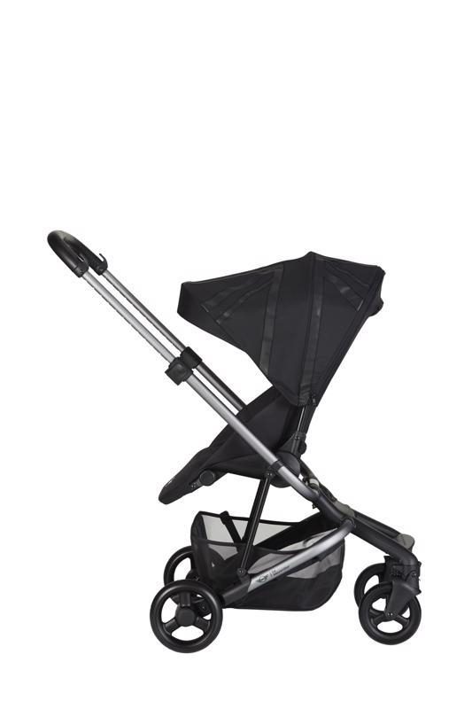 EASYWALKER Kočík športový MINI by EASYWALKER Oxford Black – Obrázok 3