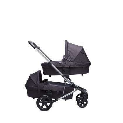 EASYWALKER Vanička Twin na kočík Harvey Coal Black – Obrázok 3