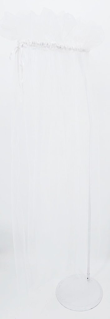 EKO Baldachýn nad postieľku priehľadný White 150x300 cm – Obrázok 4