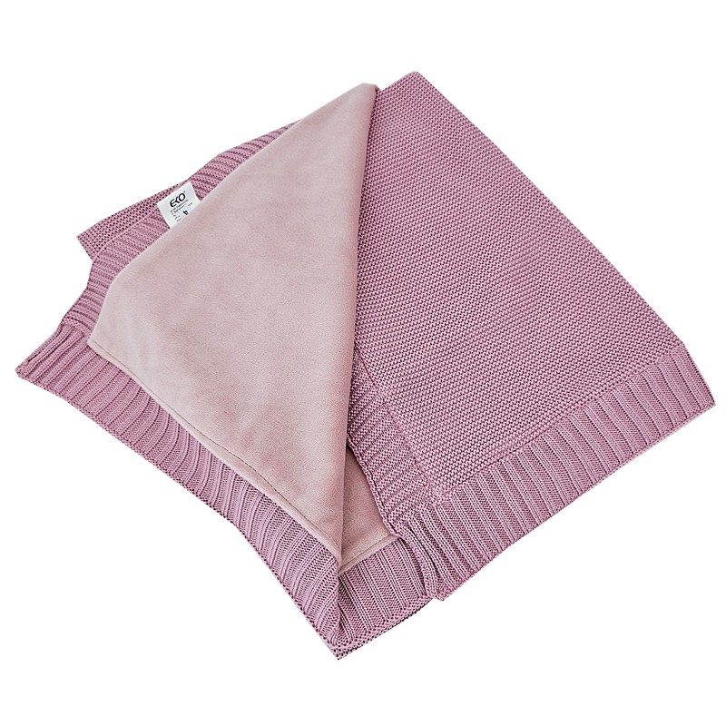 EKO Deka bambusová s velúrovou podšívkou Lilac 100x80 cm – Obrázok 4