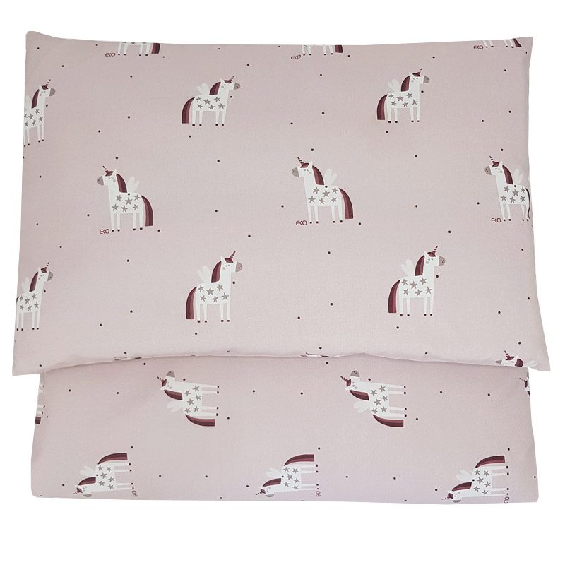 EKO Bielizeň posteľná 2-dielna Unicorn 90x120cm + 40x60cm – Obrázok 5
