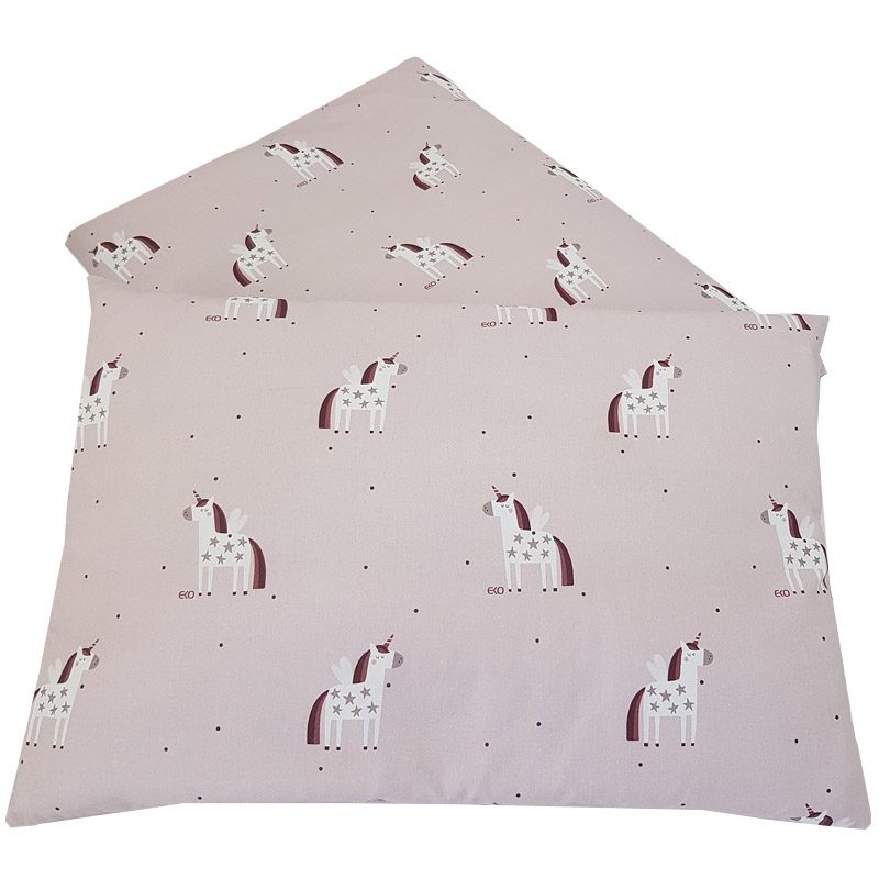 EKO Bielizeň posteľná 2-dielna Unicorn 90x120cm + 40x60cm – Obrázok 6