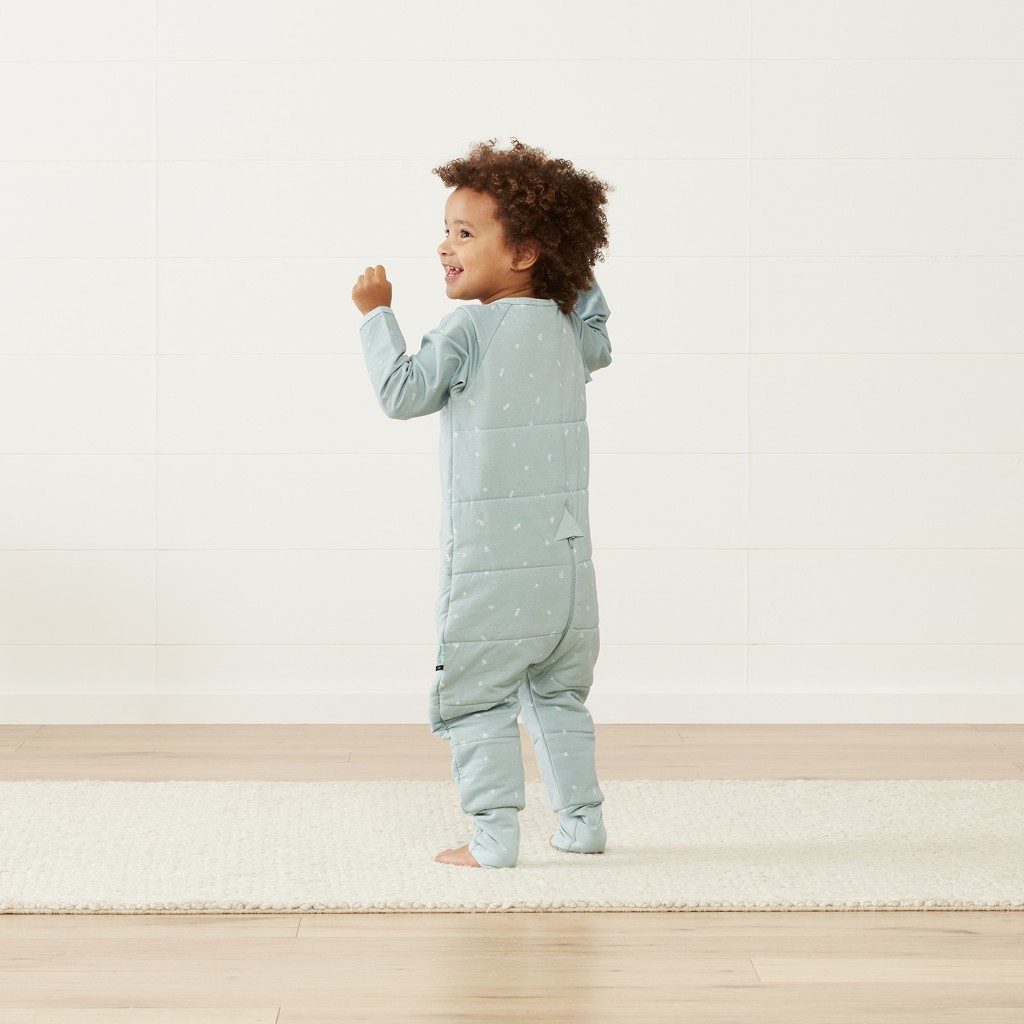 ERGOPOUCH Overal na spanie organická bavlna Onesie Sage 12-24 m, 2,5tog – Obrázok 6