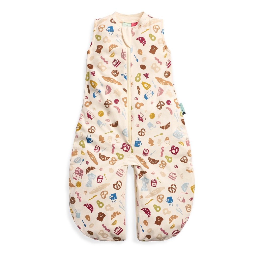 ERGOPOUCH Vak a overal na spanie 2v1 organická bavlna Suit Bon Appetit 8-24 m, 8-14 kg, 0,2 tog – Obrázok 3