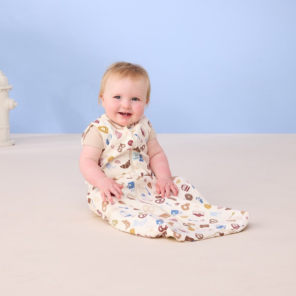 ERGOPOUCH Vak na spanie organická bavlna Jersey Bon Appetit 8-24 m, 8-14 kg, 0,2 tog – Obrázok 3
