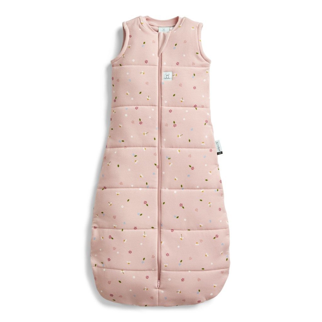 ERGOPOUCH Vak na spanie organická bavlna Jersey Daisies 3-12 m, 6-10 kg, 2,5 tog – Obrázok 2