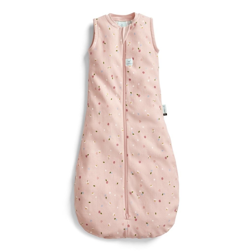 ERGOPOUCH Vak na spanie organická bavlna Jersey Daisies 8-24 m, 8-14 kg, 0,2 tog – Obrázok 2